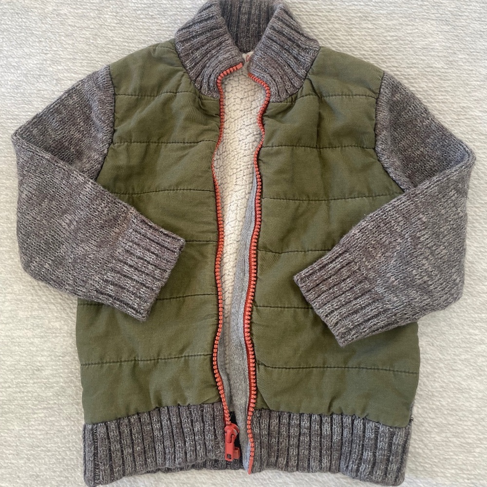 Cat & Jack fleece lined sweater